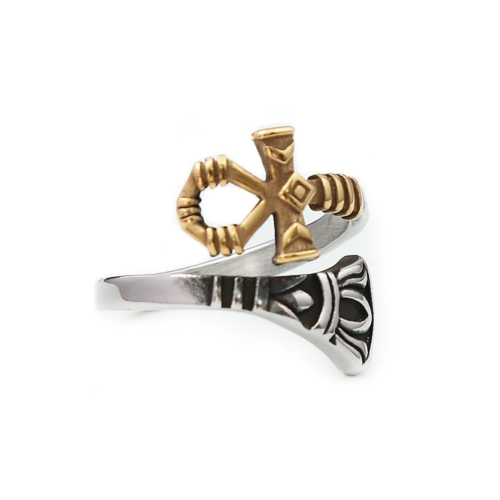 Fashion 316L Stainless Steel Simple Rings For Men Women Punk Hip Hop Square Band Flat Top Signet Ring Charm Party Jewelry Gifts