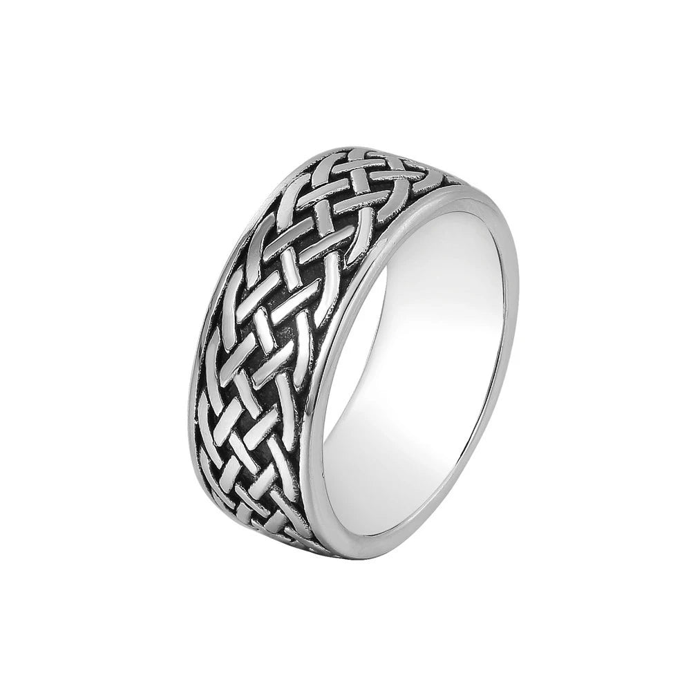 Fashion 316L Stainless Steel Simple Rings For Men Women Punk Hip Hop Square Band Flat Top Signet Ring Charm Party Jewelry Gifts